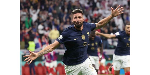 Olivier Giroud, de 36 años, vuelve a llegar a la final del Mundial